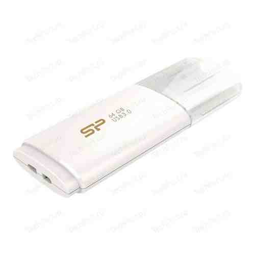 Флеш накопитель Silicon Power 64Gb Blaze B06 USB 3.0 Белый (SP064GBUF3B06V1W)