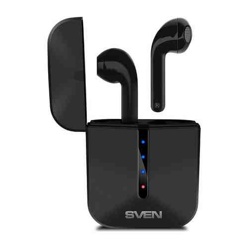 Гарнитура Sven E-335B, черный (Bluetooth, TWS) (SV-020354)