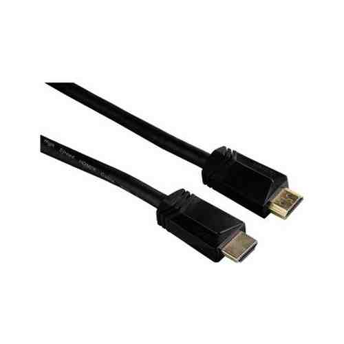 Кабель аудио-видео HAMA High Speed HDMI (m)/HDMI (m) 10м. Позолоченные контакты черный 3зв (00122108)