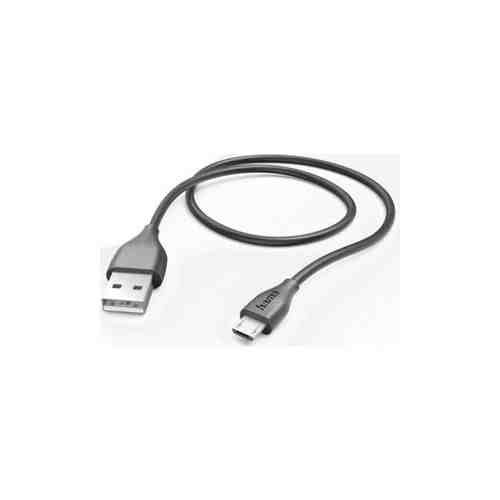Кабель HAMA 00173610 microUSB (m) USB A (m) 1.4м черный