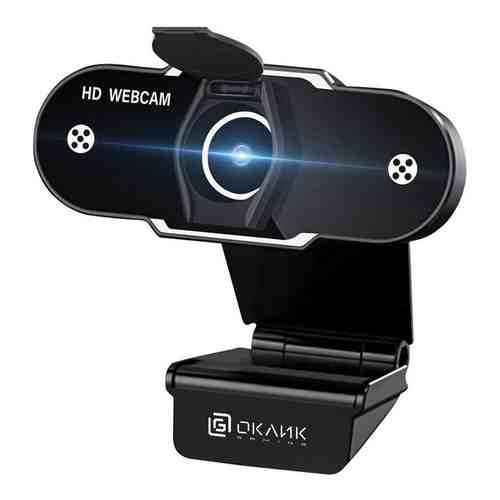 Камера Web Oklick OK-C012HD черный 1Mpix (1280x720) USB2.0 с микрофоном (OK-C012HD)
