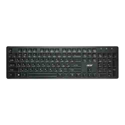 Клавиатура Acer OKW020 черный USB slim (ZL.KBDEE.001)