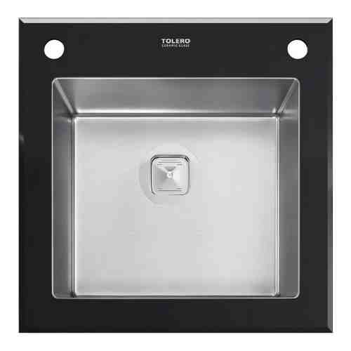 Кухонная мойка Tolero Ceramic Glass TG-500 черный (765048)