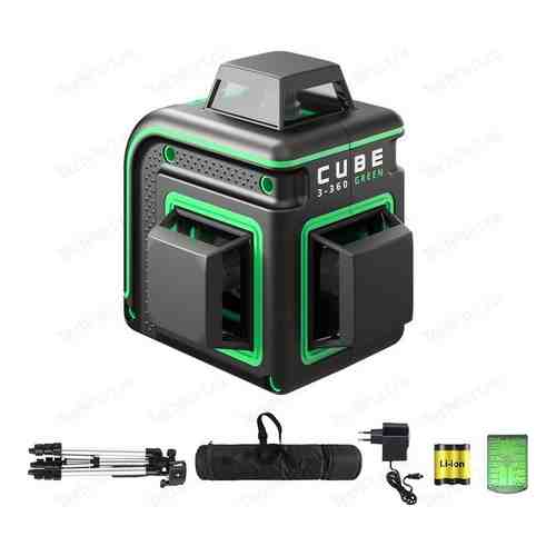 Лазерный уровень ADA Cube 3-360 Green Professional Edition
