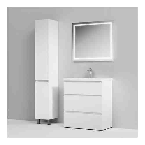 Мебель для ванной Am.Pm Gem S 75 три ящика, белый глянец