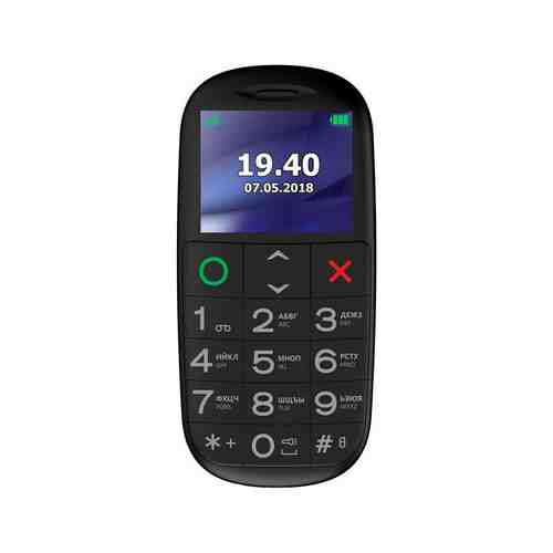 Мобильный телефон Vertex C312 Black/White