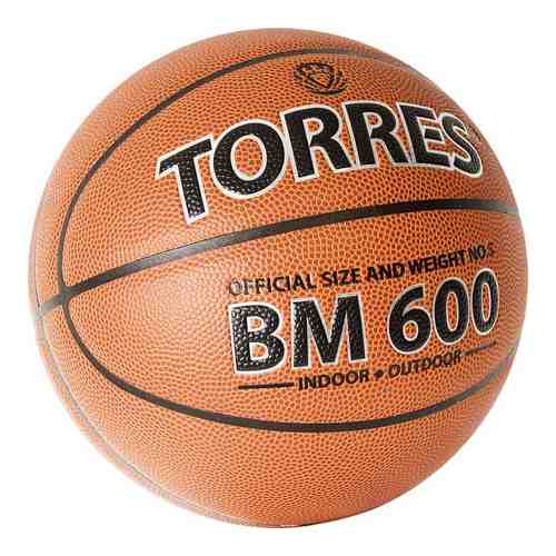 Мяч баскетбольный Torres BM600 B32025, р.5