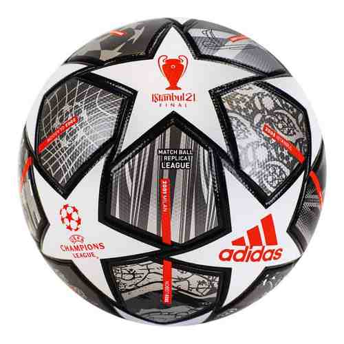 Мяч футбольный Adidas Finale Lge GK3468, р.5, FIFA Quality, термосшивка,