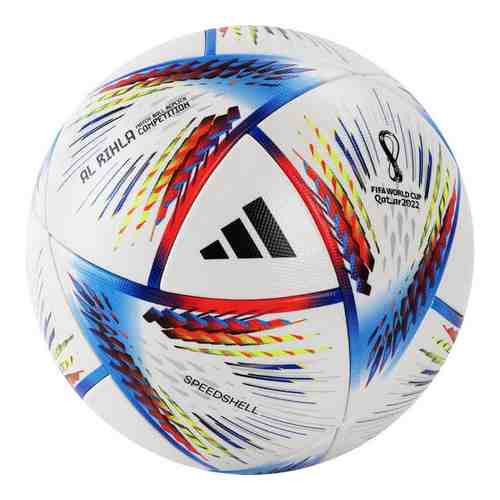 Мяч футбольный Adidas WC22 COM арт. H57792, р.5, FIFA Quality Pro, 20 пан., мультиколор
