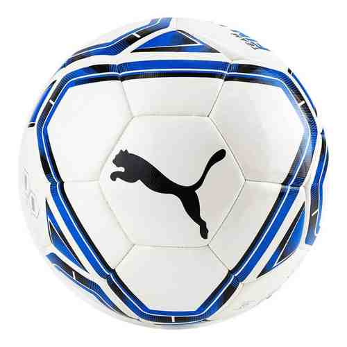 Мяч футбольный Puma Teamfinal 21.5 Hybrid арт. 08330903, р.4, 32 пан., бело-синий