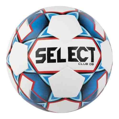 Мяч футбольный Select Club DB бел/син/красн, 5