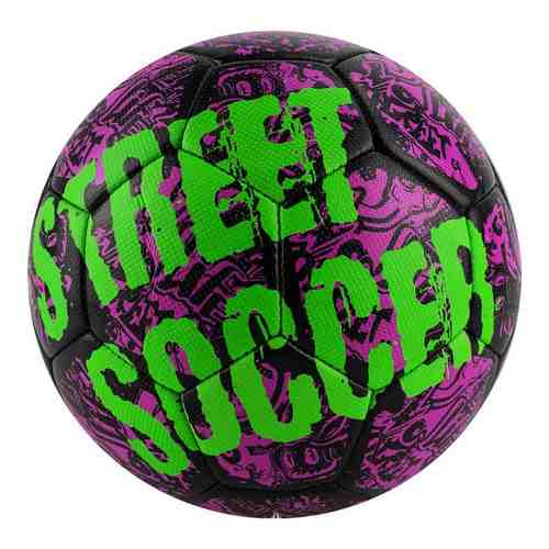Мяч футбольный Select Street Soccer арт. 813120-999, р.5, 32 пан., фиолетово-зеленый