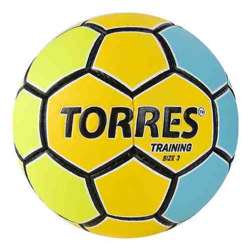 Мяч гандбольный Torres Training арт. H32153, р.3, желто-голубой
