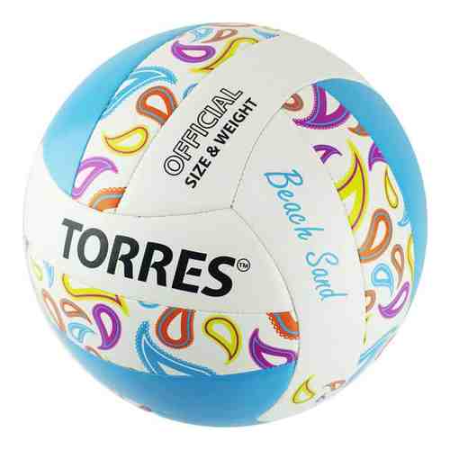 Мяч волейбольный Torres Beach Sand Blue V32095B, р.5