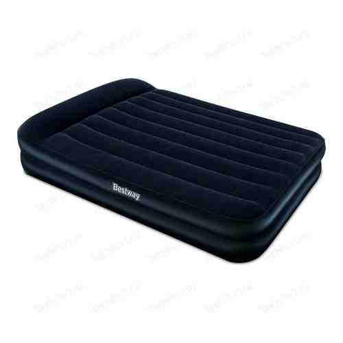 Надувная кровать Bestway Premium Air Bed - Air Pump (Queen) 152х203х46см с подголовником, встр.насос 220В, 67403 BW