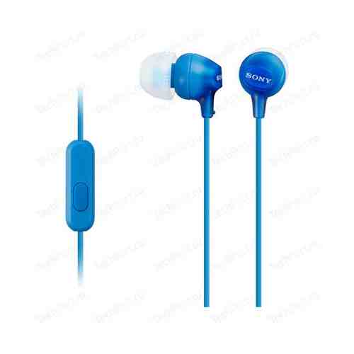 Наушники Sony MDR-EX15AP blue