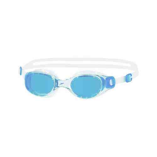 Очки для плавания Speedo Futura Classic арт. 8-108983537A, голубые линзы, прозрачная оправа