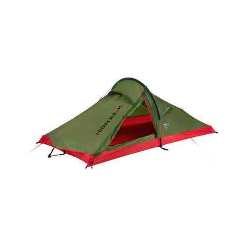 Палатка High Peak Siskin, зеленый/красный