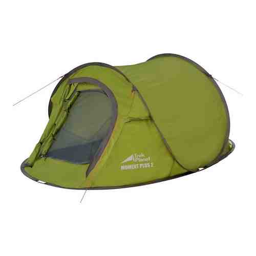 Палатка Jungle Camp Moment Plus 2, быстросборная, зеленый (70802)