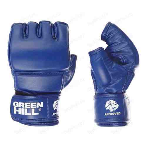 Перчатки GREEN HILL для боевого самбо MMF-0026a-L-BL, р. L одобрен FIAS