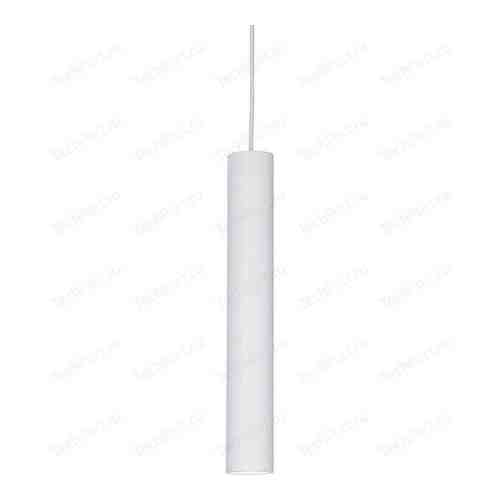 Подвесной светодиодный светильник Ideal Lux Ultrathin SP1 Small Round Bianco
