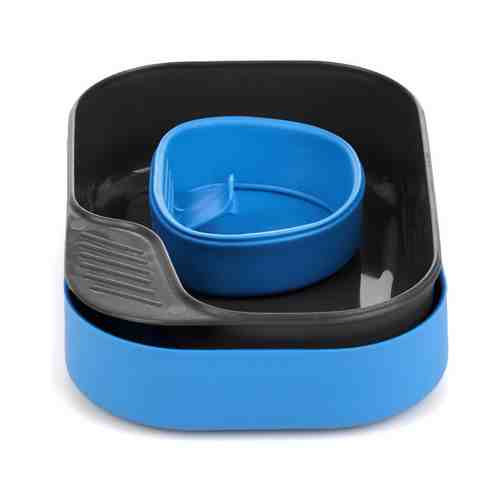 Портативный набор посуды WILDO CAMP-A-BOX BASIC LIGHT BLUE