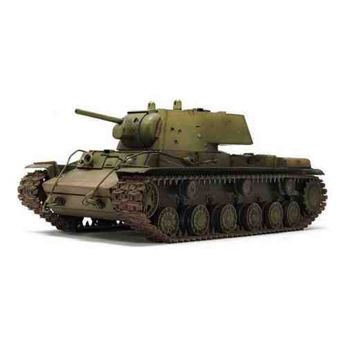 Сборная модель Звезда Советский тяжёлый танк КВ - 1, подарочный набор, масштаб 1:35, ZV - 3539П