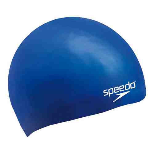 Шапочка для плавания детская Speedo Molded Silicone Cap Jr, арт. 8-709900002, синий, силикон