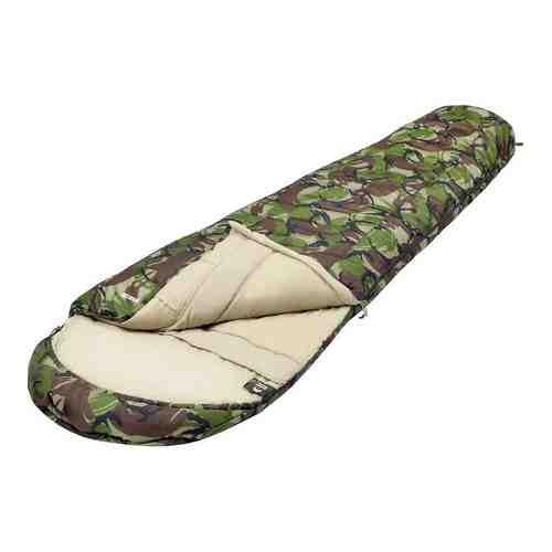 Спальный мешок Jungle Camp Hunter, трехсезонный, левая молния, цвет камуфляж 70973