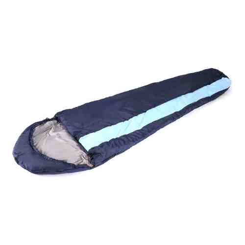Спальный мешок-кокон Следопыт Comfort, 230х80 см, темно-синий