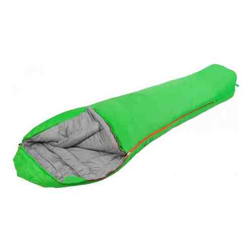 Спальный мешок TREK PLANET Redmoon, трехсезонный, правая молния, цвет- зеленый 70332-R