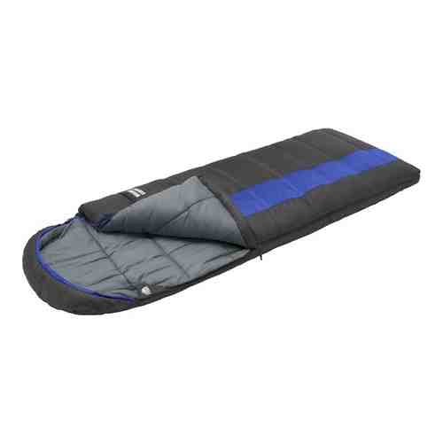 Спальный мешок TREK PLANET Warmer Comfort, зимний, левая молния, серый/синий 70389-L