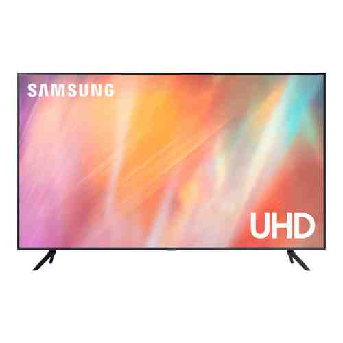 Телевизор Samsung UE43AU7100U (43'', 4K UHD, Smart TV, Tizen, Wi-Fi, серый)