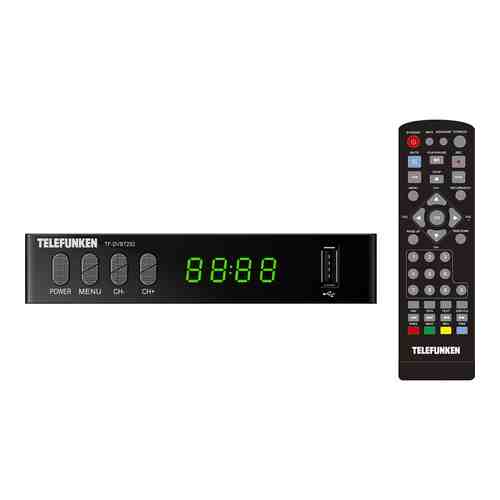 Тюнер DVB-T2 TELEFUNKEN TF-DVBT252 черный