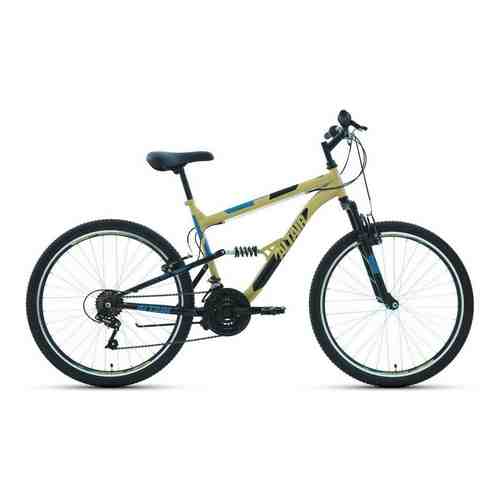 Велосипед Altair MTB FS 26 1.0 (2021) 18 бежевый