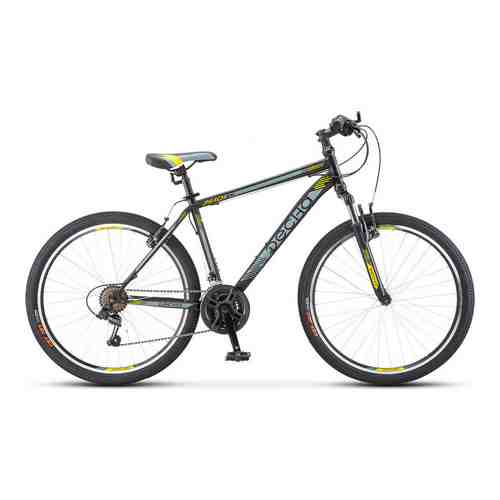 Велосипед Десна 2610 V 26'' F010 20'' Тёмно-серый/оранжевый
