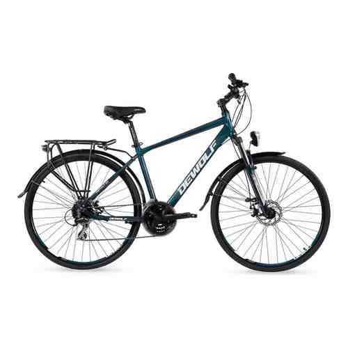 Велосипед DEWOLF ASPHALT 20 chameleon dark green/white/grey 18