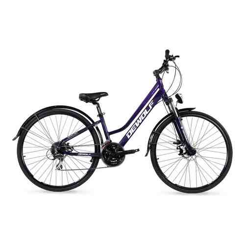 Велосипед DEWOLF ASPHALT 20 W chameleon purple/white/grey 14