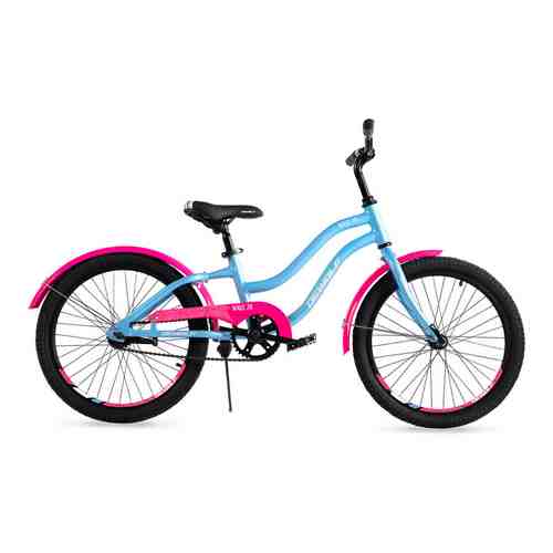 Велосипед DEWOLF WAVE 20 light blue/white/pink