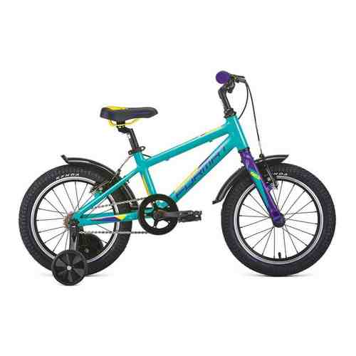 Велосипед Format Kids 16 (2021) бирюзовый матовый
