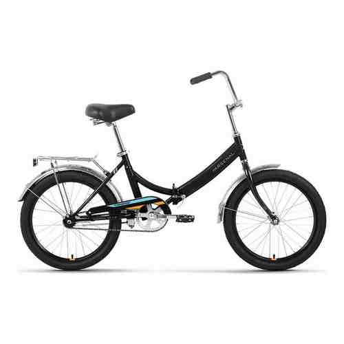 Велосипед Forward ARSENAL 20 1.0 (2022) 14 черный/оранжевый