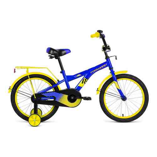 Велосипед Forward CROCKY 18 (2021) синий/желтый