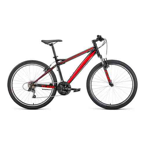 Велосипед Forward FLASH 26 1.0 (2022) 17 черный/красный