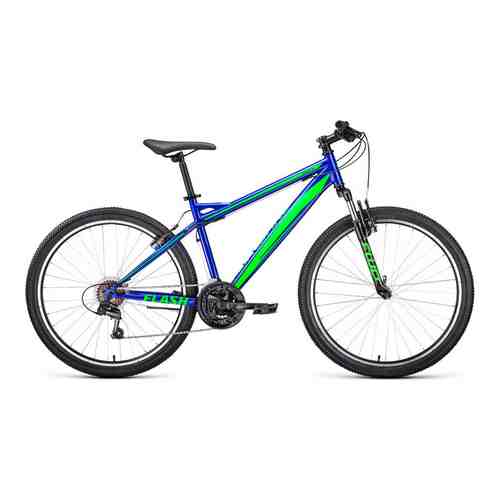 Велосипед Forward FLASH 26 1.0 (2022) 19 синий/ярко-зеленый