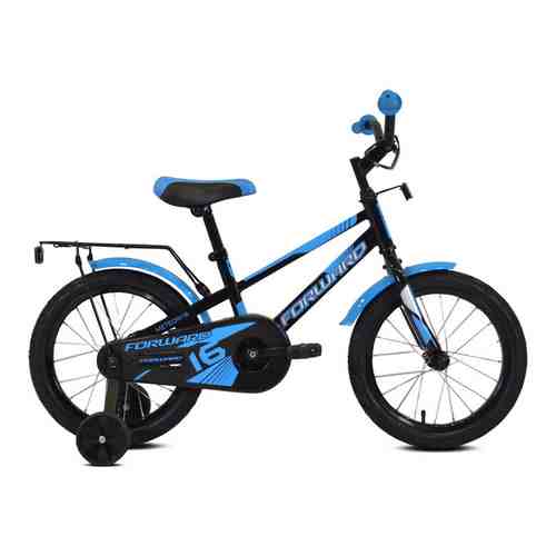 Велосипед Forward METEOR 16 (2021) черный/синий