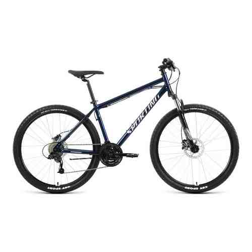 Велосипед Forward SPORTING 27.5 3.2 HD (2022) 17 темно-синий/серебристый
