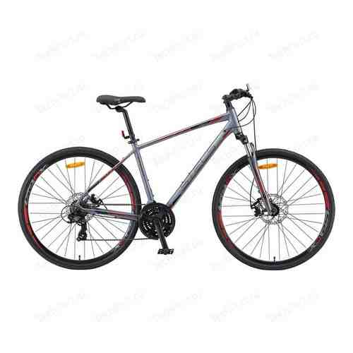 Велосипед Stels Cross-130 MD Gent 28'' V010 17'' Серый