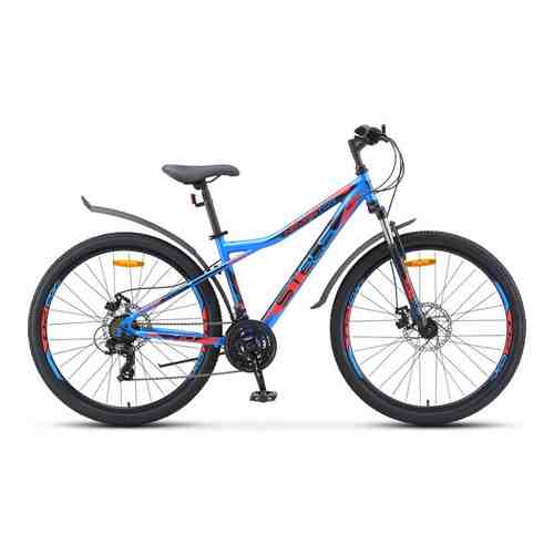 Велосипед Stels Navigator-710 MD 27.5'' V020 18'' Синий/чёрный/красный