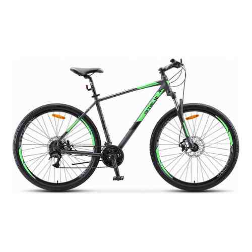 Велосипед Stels Navigator-920 MD 29'' V010 20.5'' Антрацитовый/зелёный