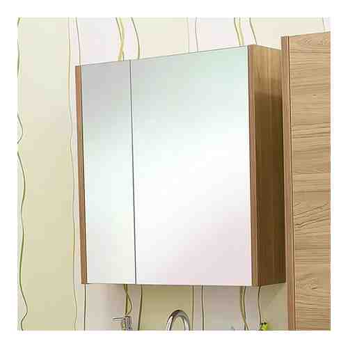 Зеркальный шкаф Sanflor Ларго 70 правый, швейцарский вяз (H0000000020)